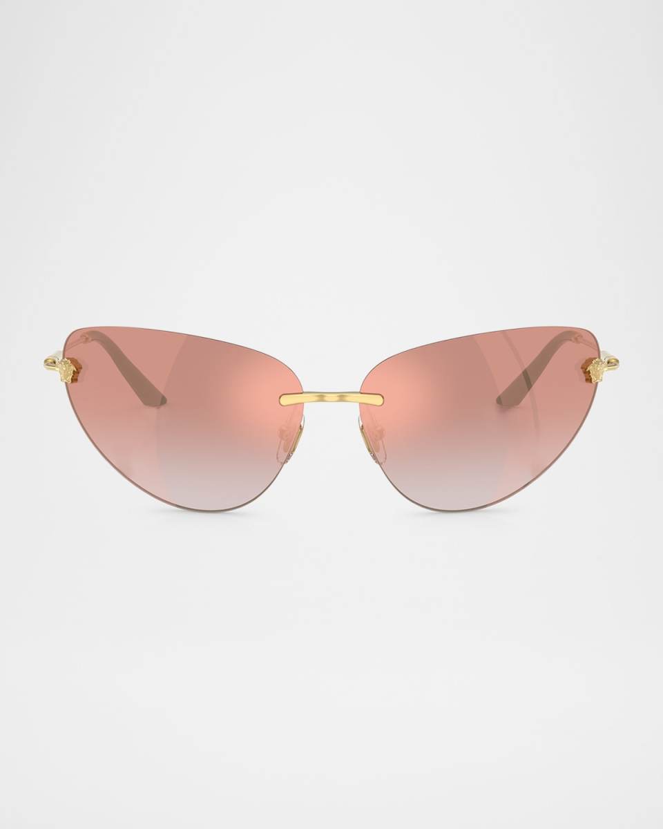 VE2281 Cat-Eye Metal Sunglasses